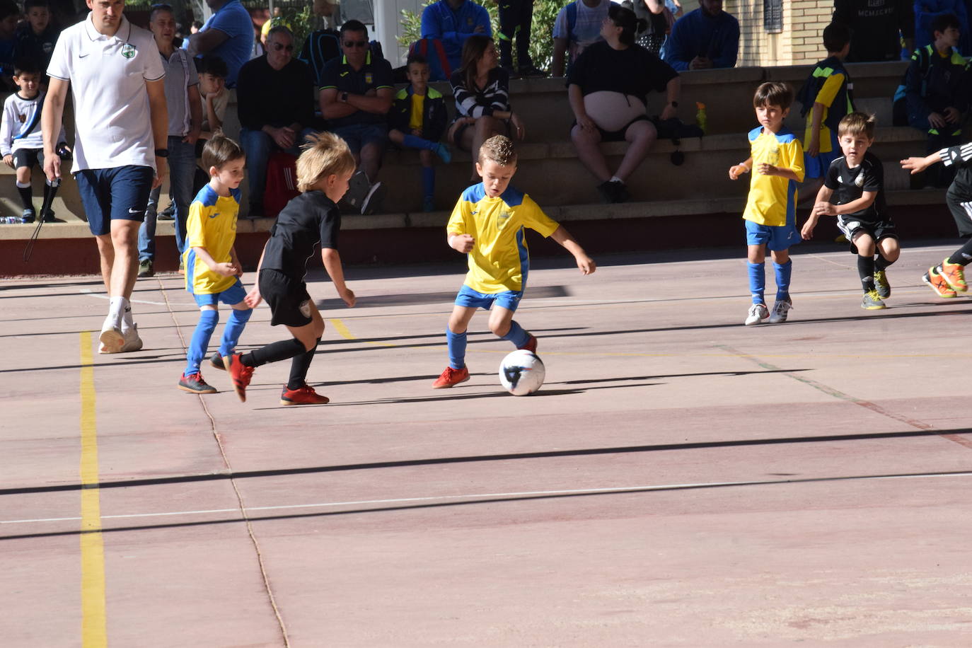 Ambiente de fútbol en La Isla