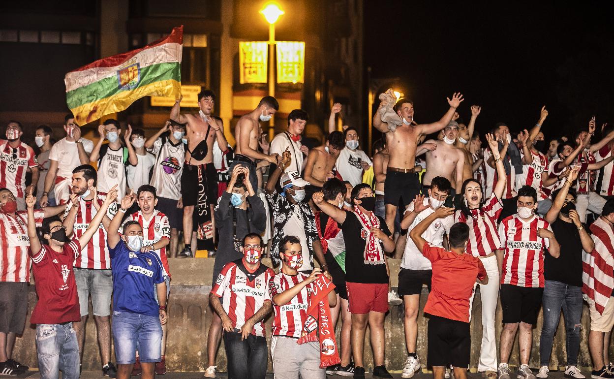 Fan zone y pantalla gigante para seguir el 'play off' desde Logroño