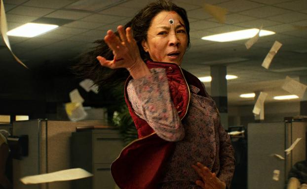 Michelle Yeoh en 'Todo a la vez en todas partes'.