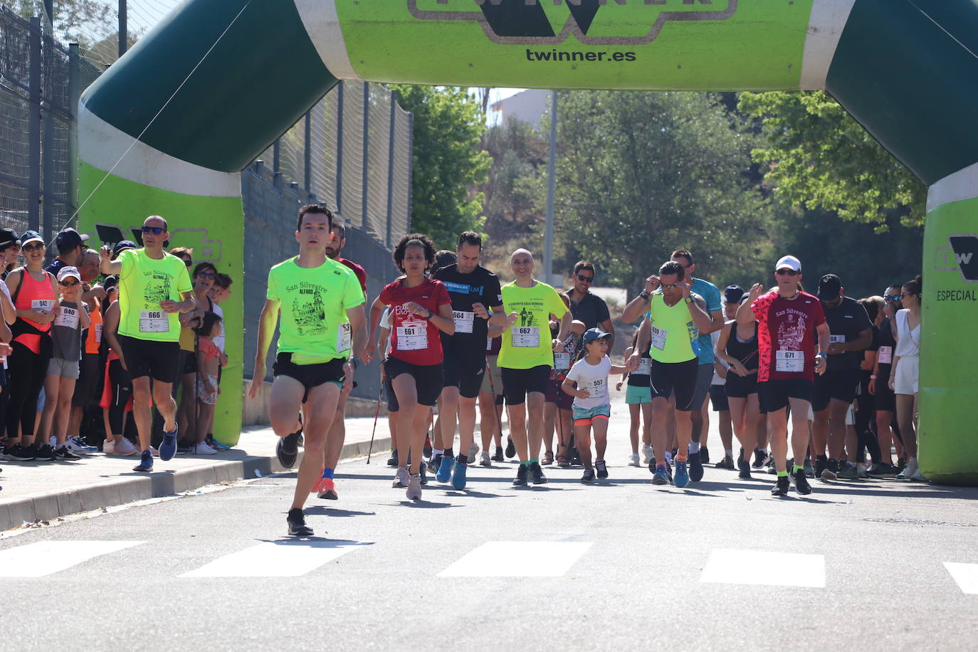 Fotos: Marcha solidaria Cuaresma en Alfaro