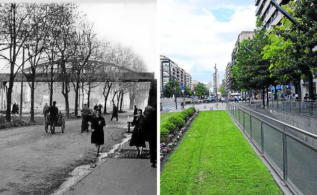 La pasarela de la (gran) vía