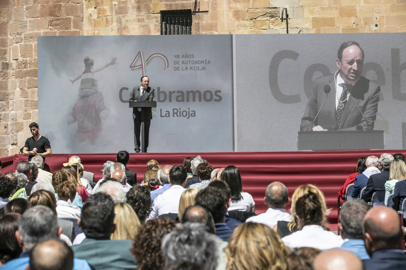 Fotos: Nájera acoge el acto institucional del Día de La Rioja