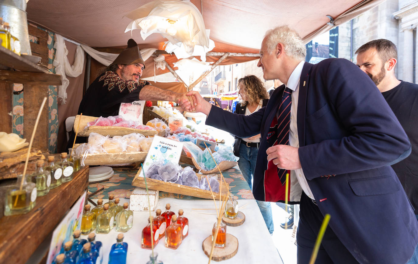 Fotos: Inauguración del campamento francés y del mercado renacentista de San Bernabé