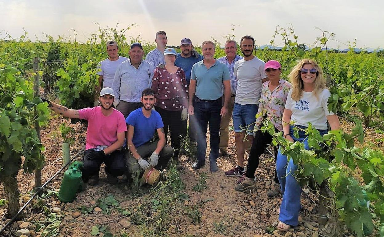 Visita a uno de los viñedos de tierras riojanas. 