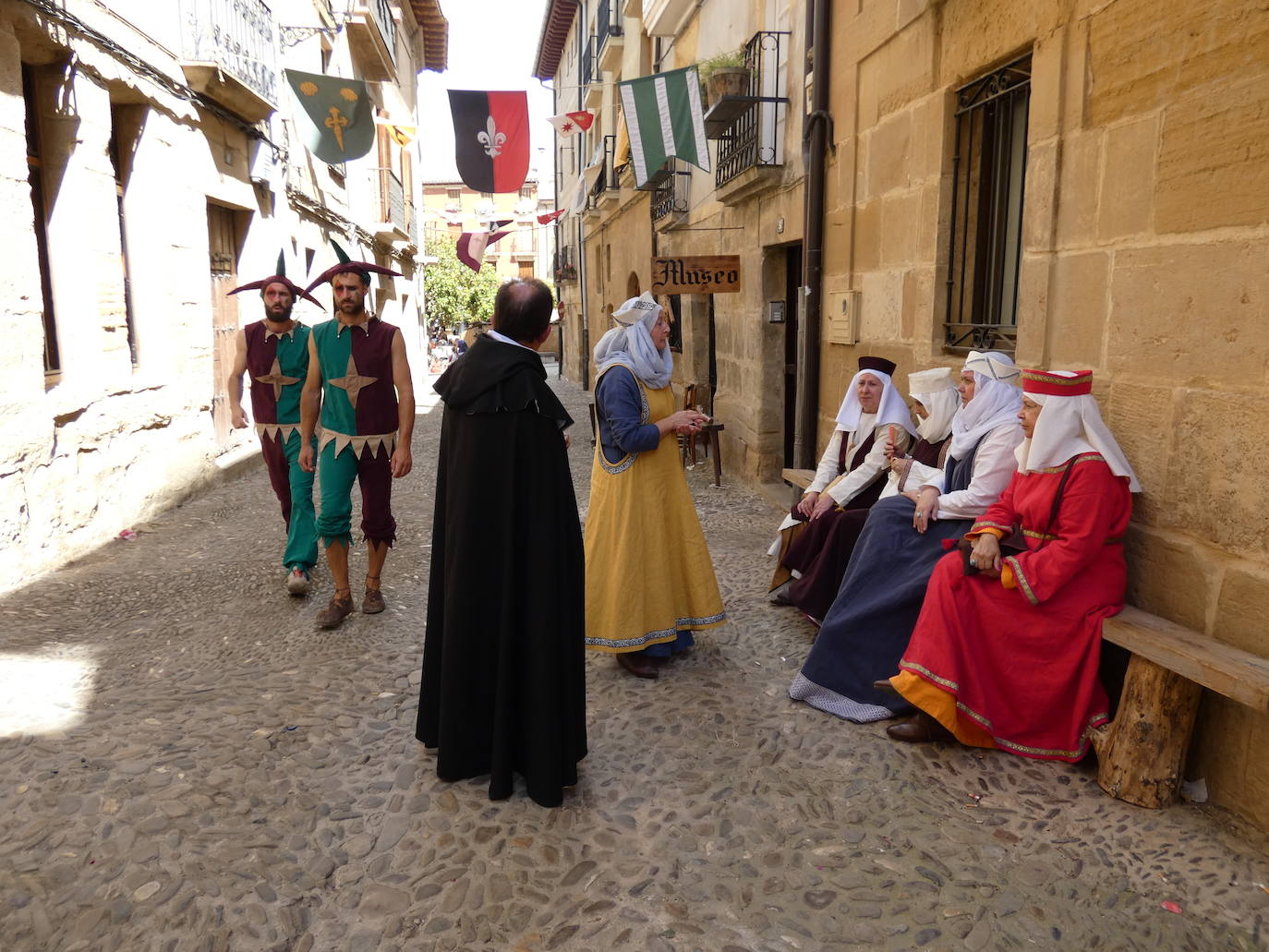 Fotos: Broche final a las Jornadas Medievales de Briones