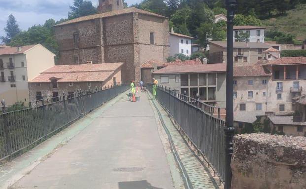 Comienzan las obras del viaducto de Ortigosa