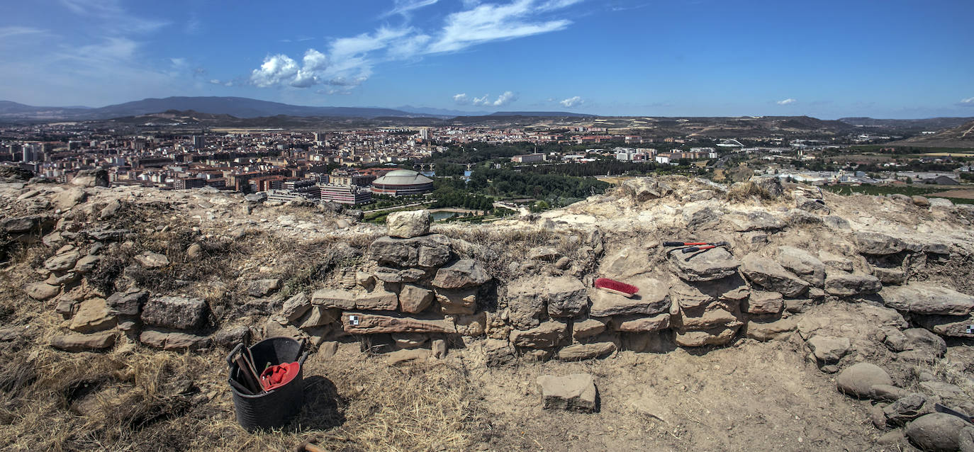 Fotos: El yacimiento del Monte Cantabria afronta la segunda fase de su rehabilitación