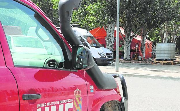 El Ayuntamiento aprovisionó de agua centros sensibles y a la UME. 