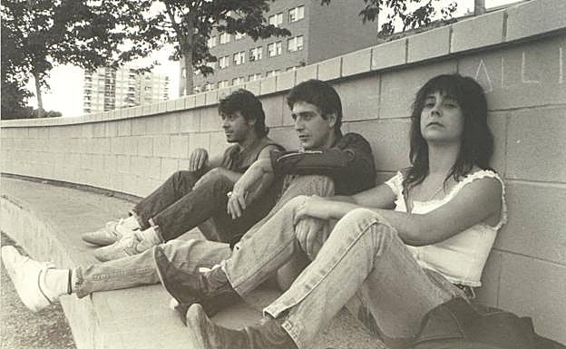 Anticuerpos en el parque de la Música de Logroño en los 90. 