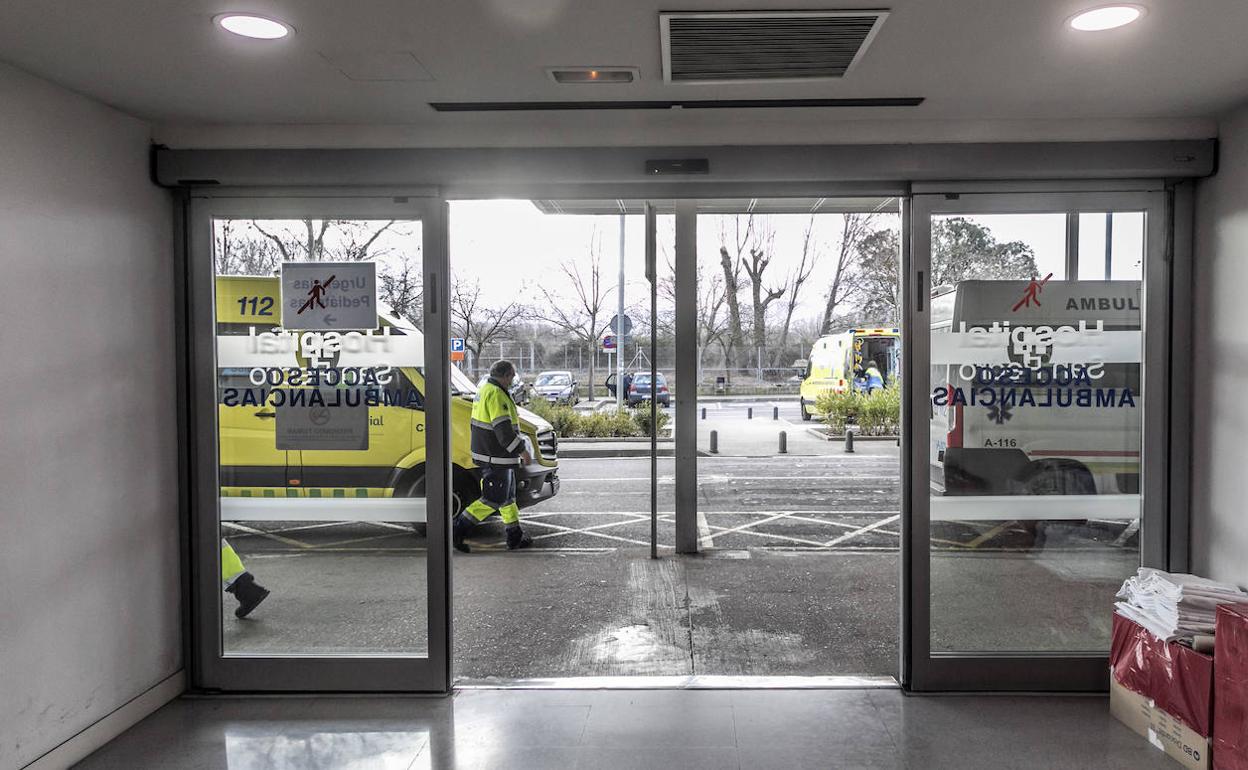 Herido un hombre en accidente de tráfico en Ribafrecha