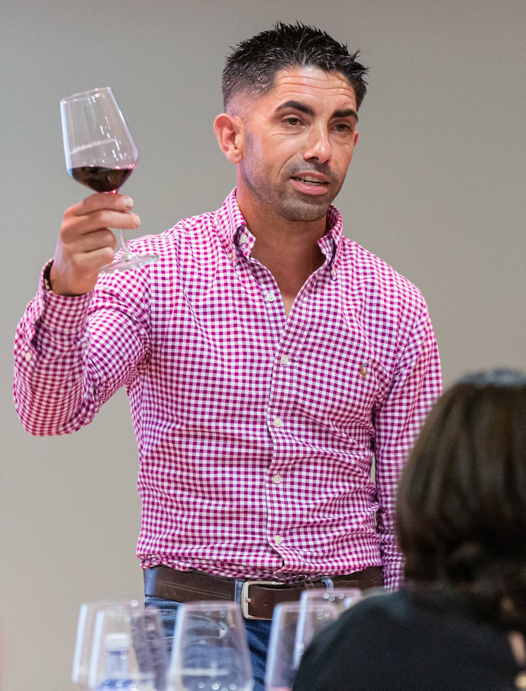 Fotos: Ruiz Monge, protagonista del club de catas