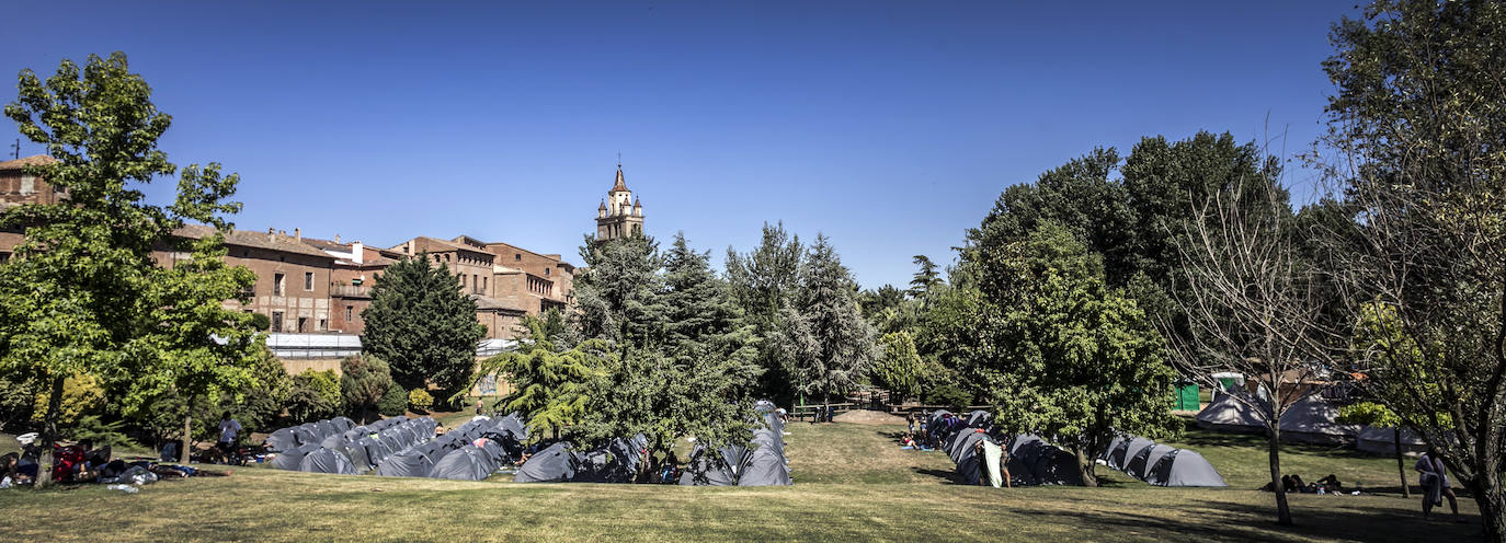 Fotos: La acampada del Holika en Calahorra