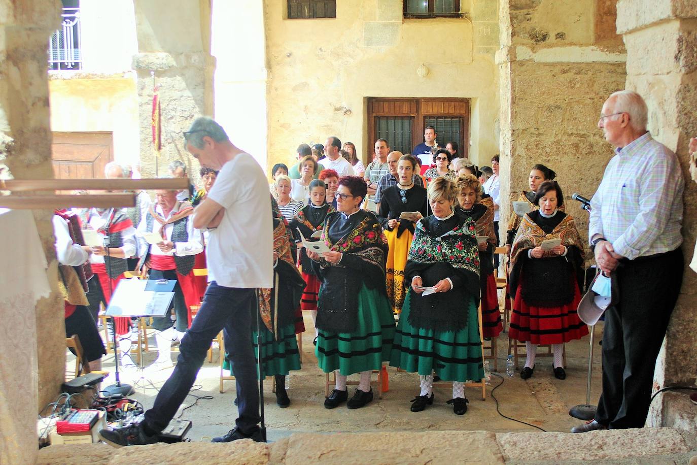 Fotos: Caridad Grande en la ermita de Lomos