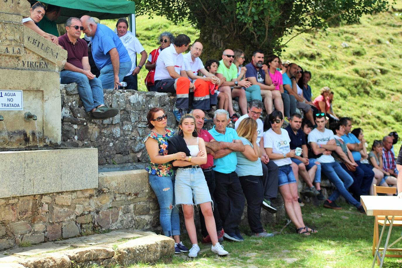 Fotos: Caridad Grande en la ermita de Lomos