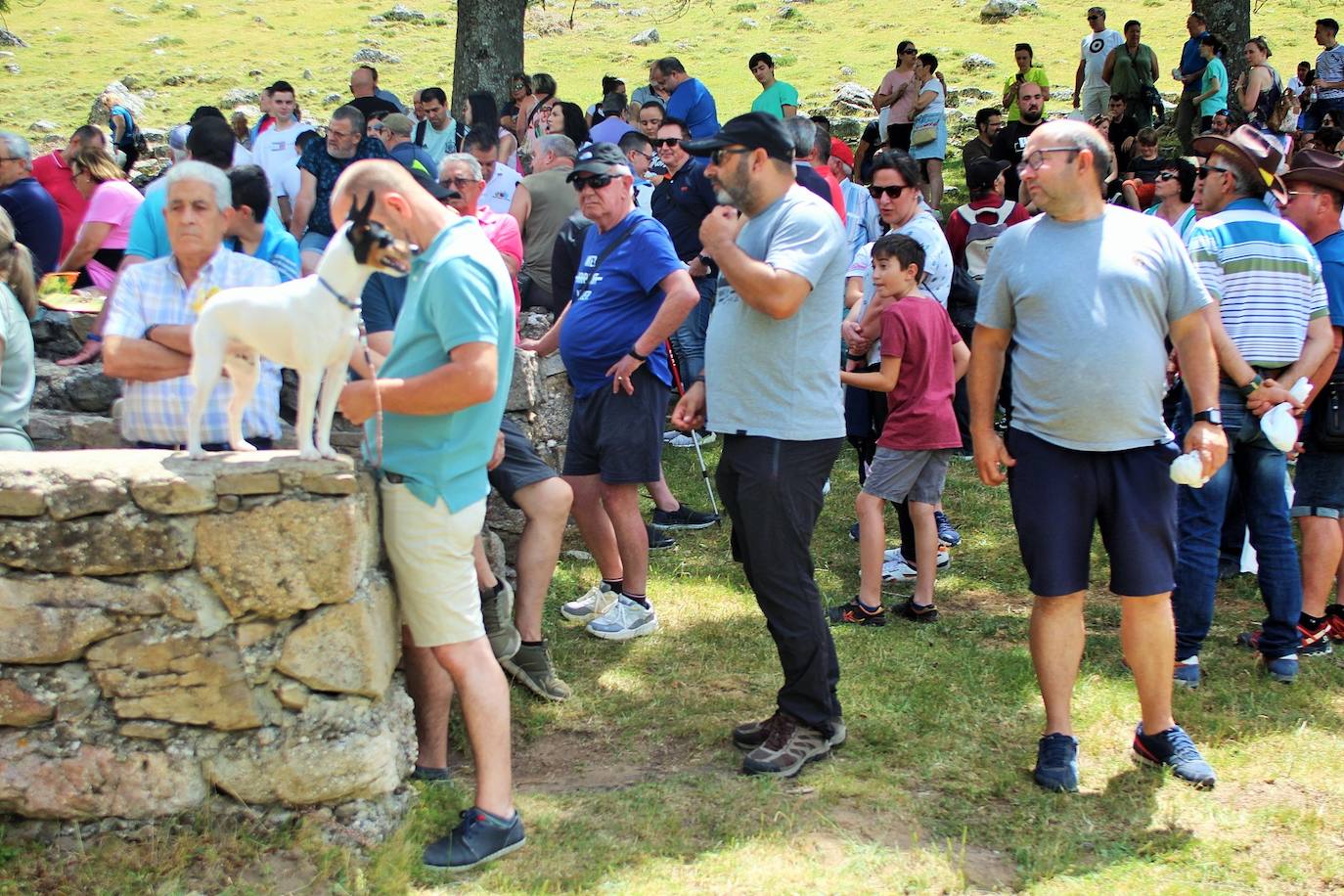 Fotos: Caridad Grande en la ermita de Lomos