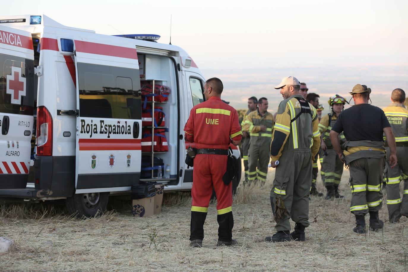 Fotos: Incendio en Yerga: las imágenes del fuego que quema el monte riojano