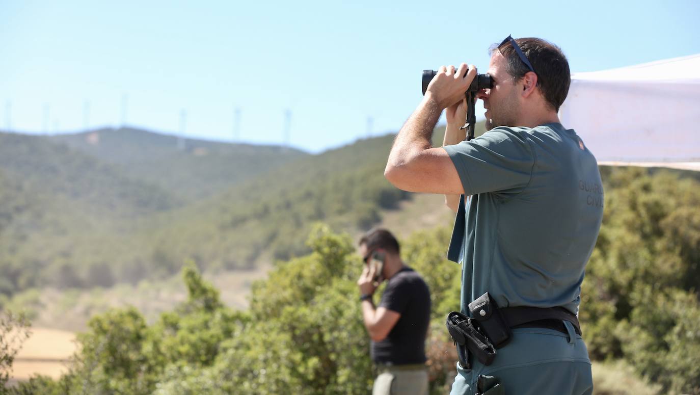 Fotos: Incendio en Yerga: las imágenes del fuego que quema el monte riojano