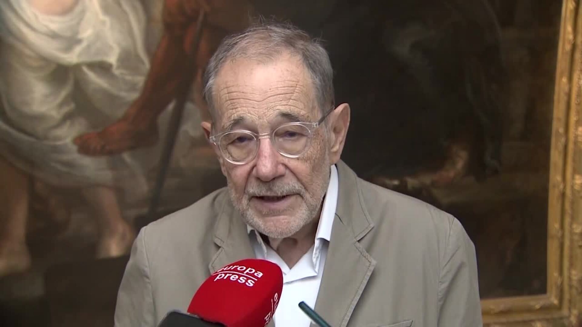 El director del Museo del Prado homenajea la labor del exministro José Guirao