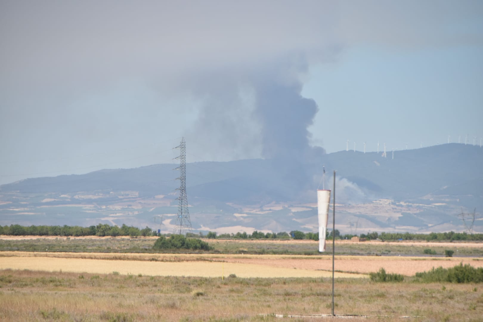 Fotos: El incendio en Yerga, desde el aire