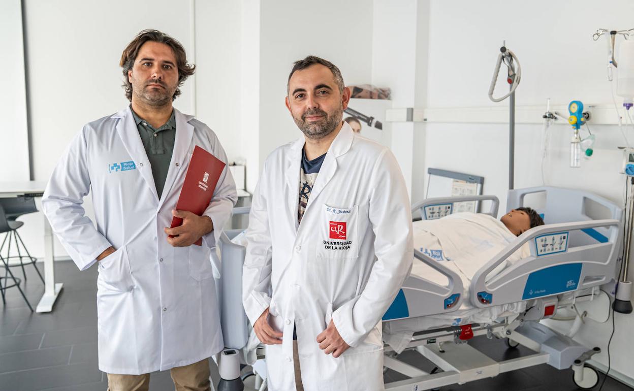 Iván Santaolalla-Arnedo y Raúl Juarez-Vela, coautores del estudio. 