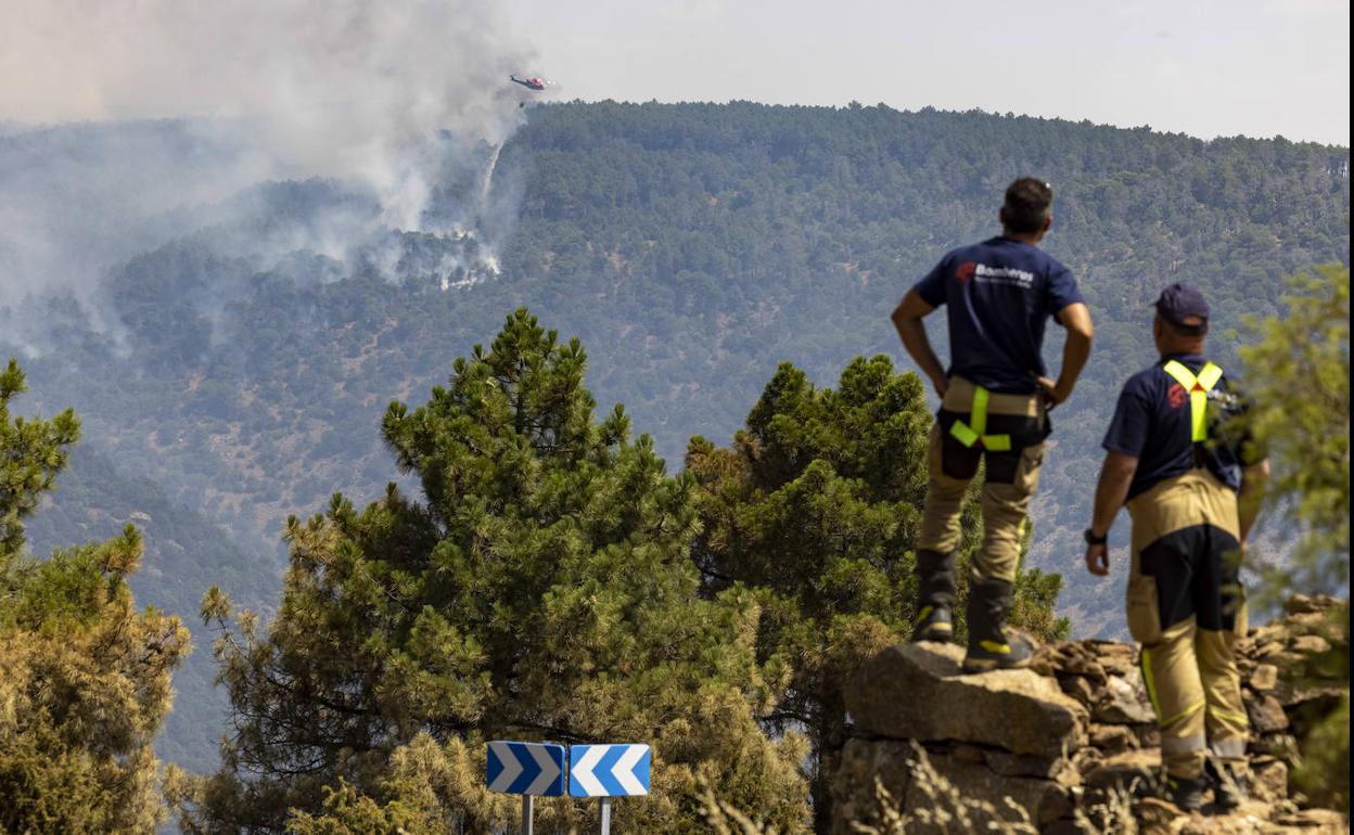 El incendio de Cebreros, en Ávila.