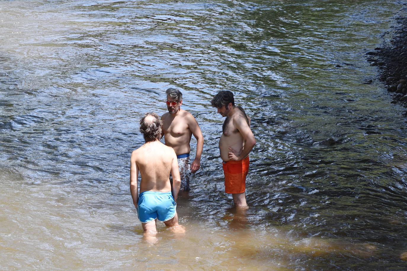 Fotos: Domingo de calor en Logroño