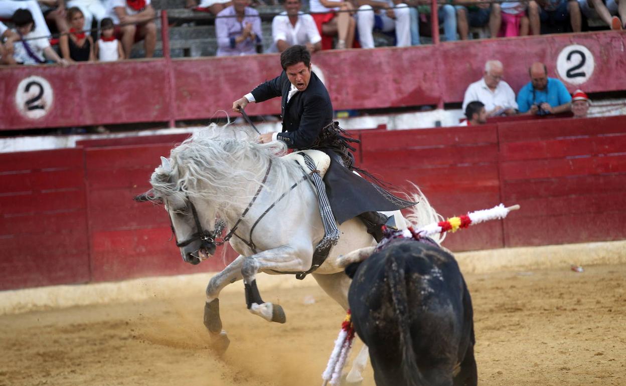 El calagurritano, en una tarde anterior.