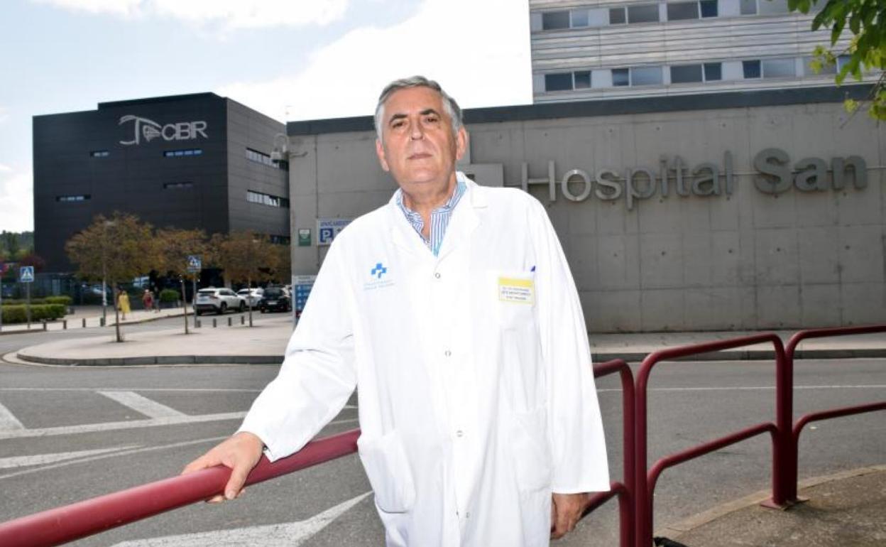 José Antonio Oteo, jefe de Enfermedades Infecciosas del CIBIR. 