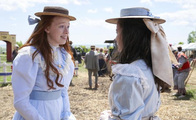 Amybeth McNulty, en un fotograma de la serie.