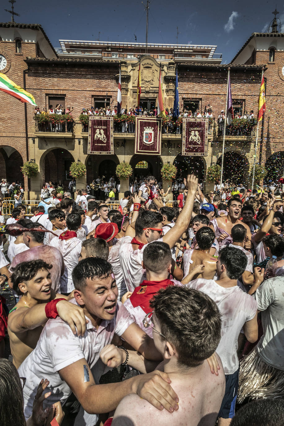 Fotos: Calahorra dispara el cohete