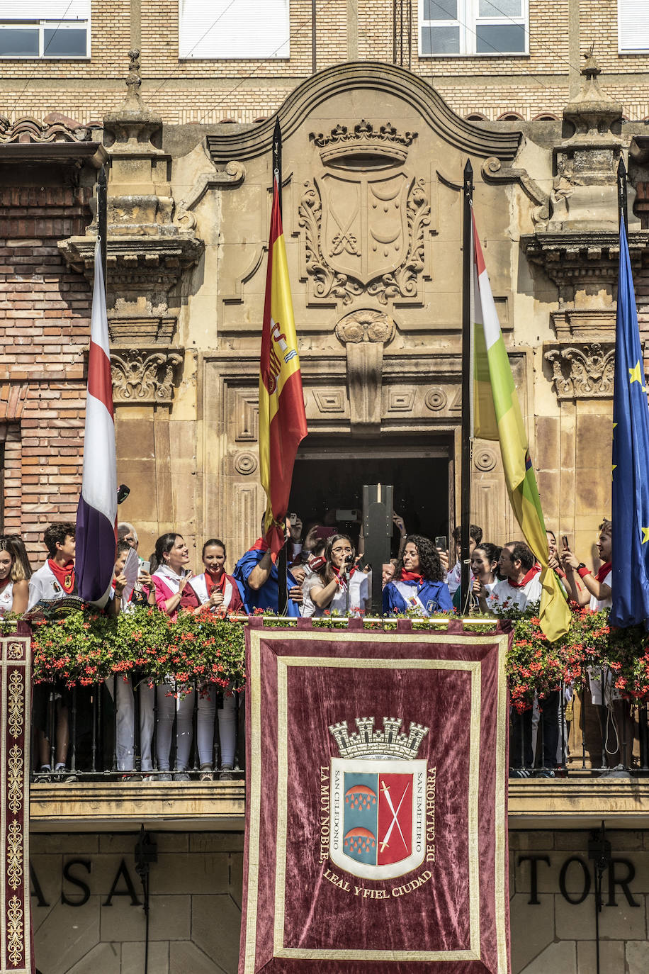 Fotos: Calahorra dispara el cohete