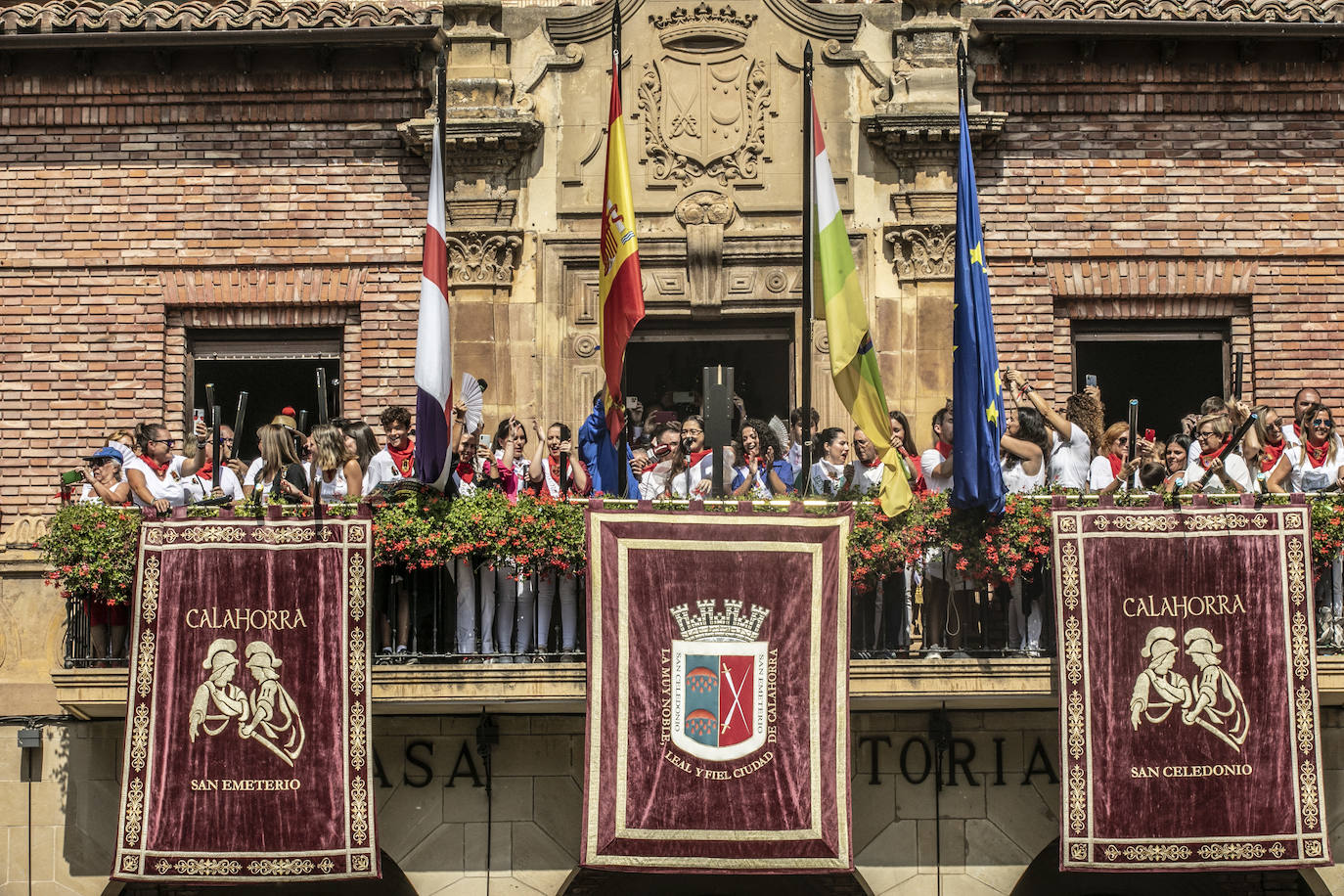 Fotos: Calahorra dispara el cohete