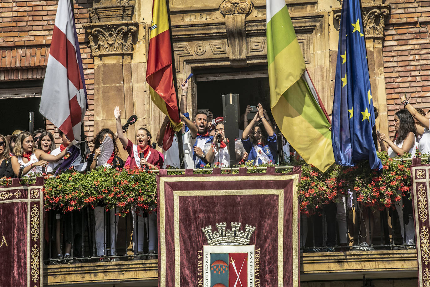 Fotos: Calahorra dispara el cohete