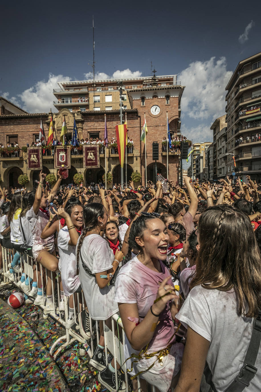 Fotos: Calahorra dispara el cohete