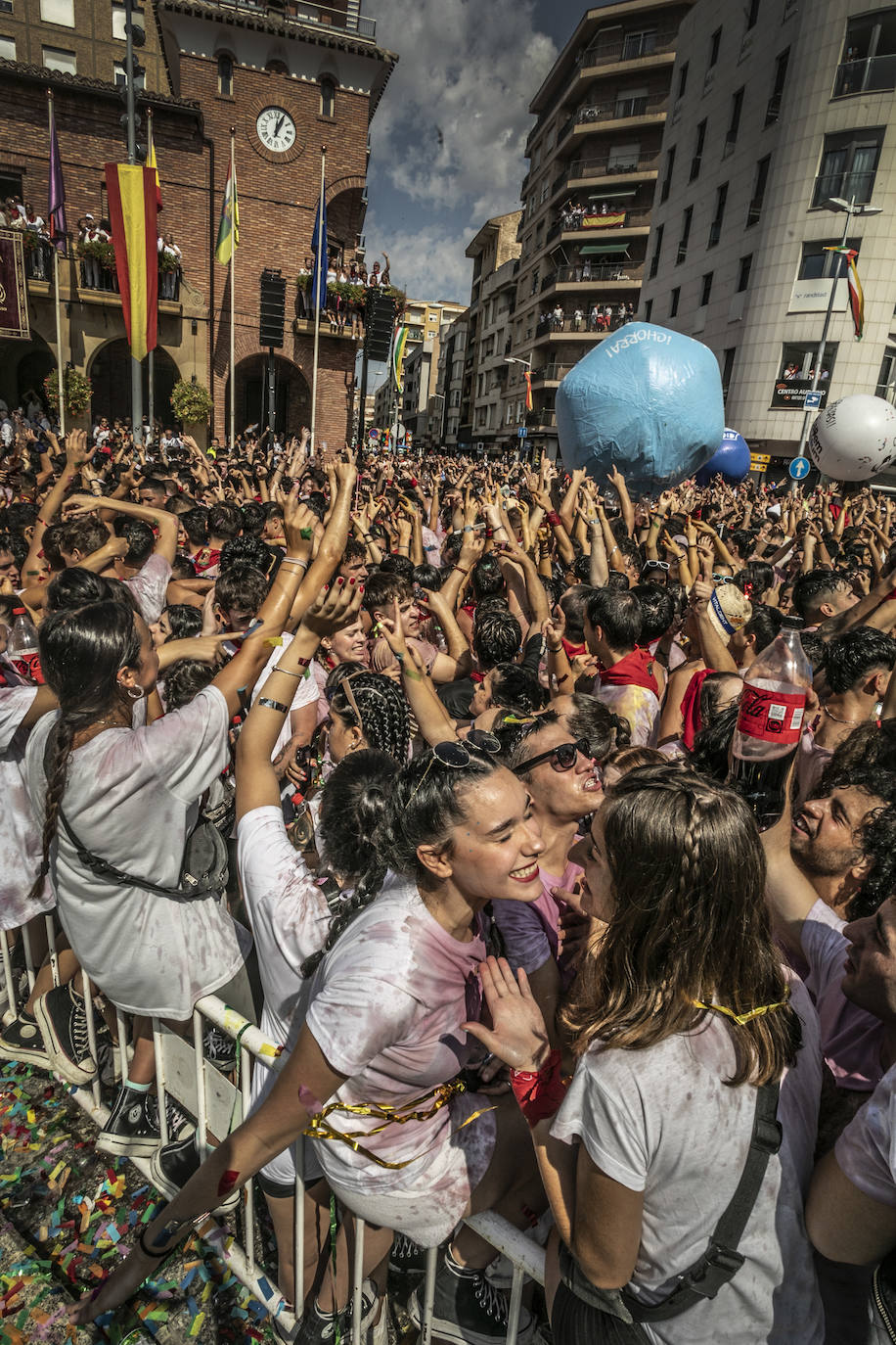 Fotos: Calahorra dispara el cohete