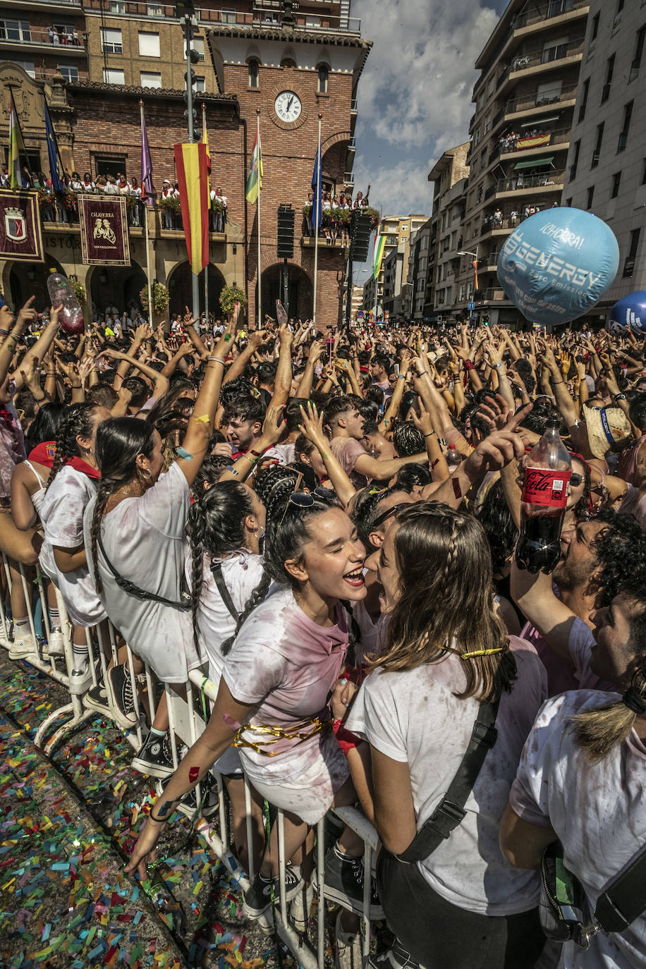 Fotos: Calahorra dispara el cohete