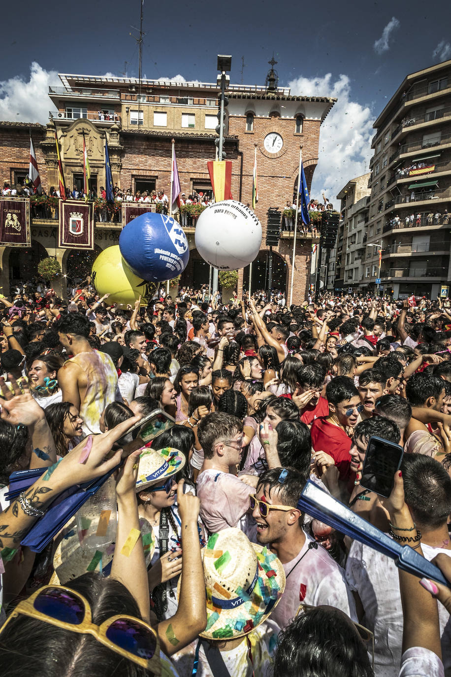 Fotos: Calahorra dispara el cohete