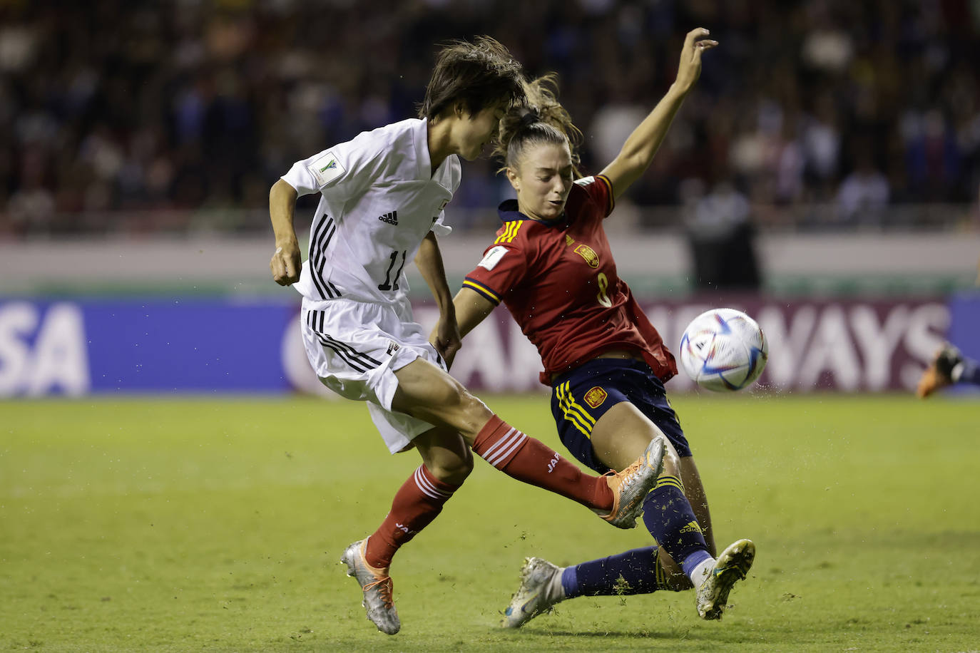 España ha logrado conquistar por primera vez el campeonato de Costa Rica 2022 imponiéndose en la final por 3 goles a 1 a Japón.