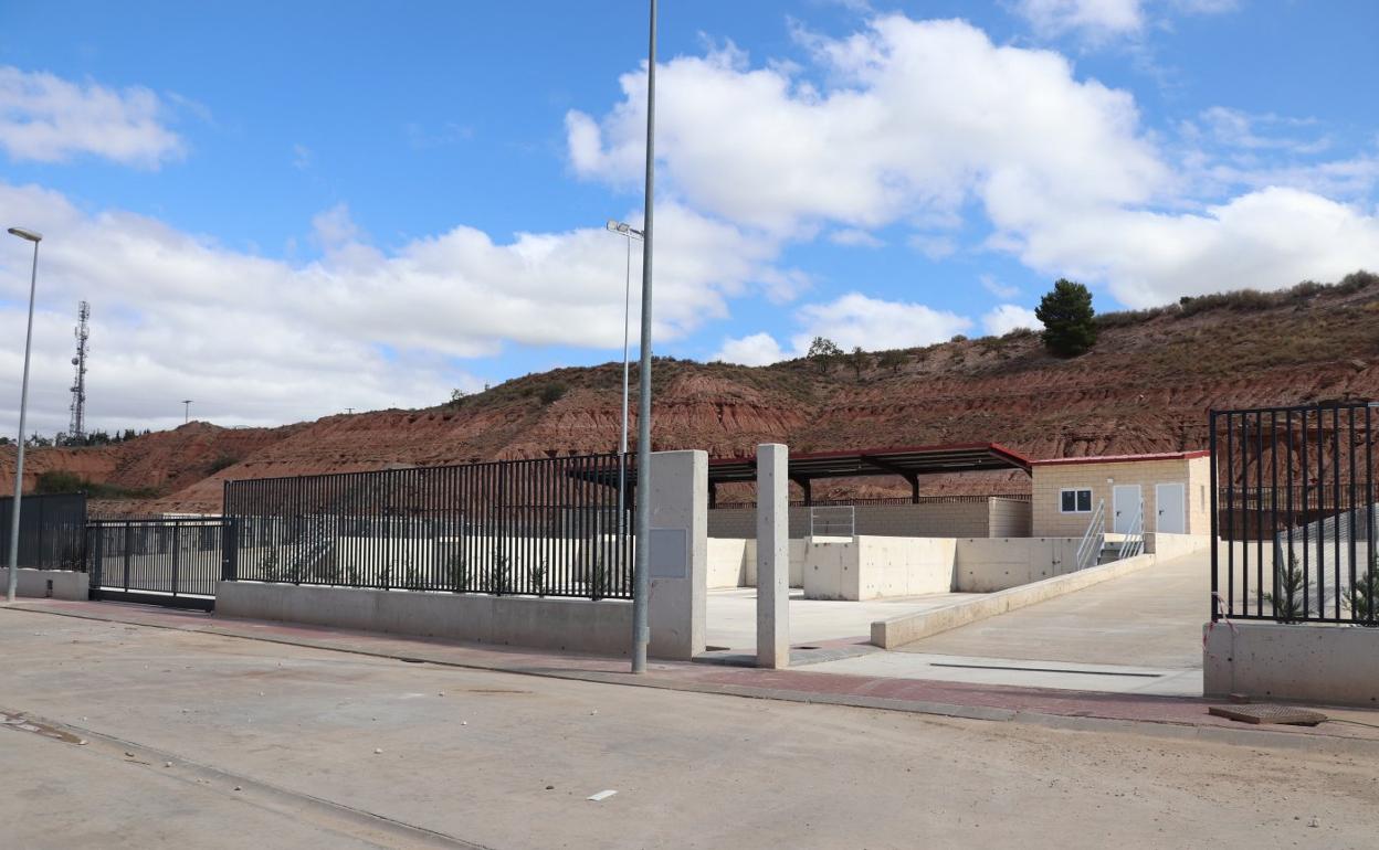 La construcción del espacio para el servicio está casi finalizada. 