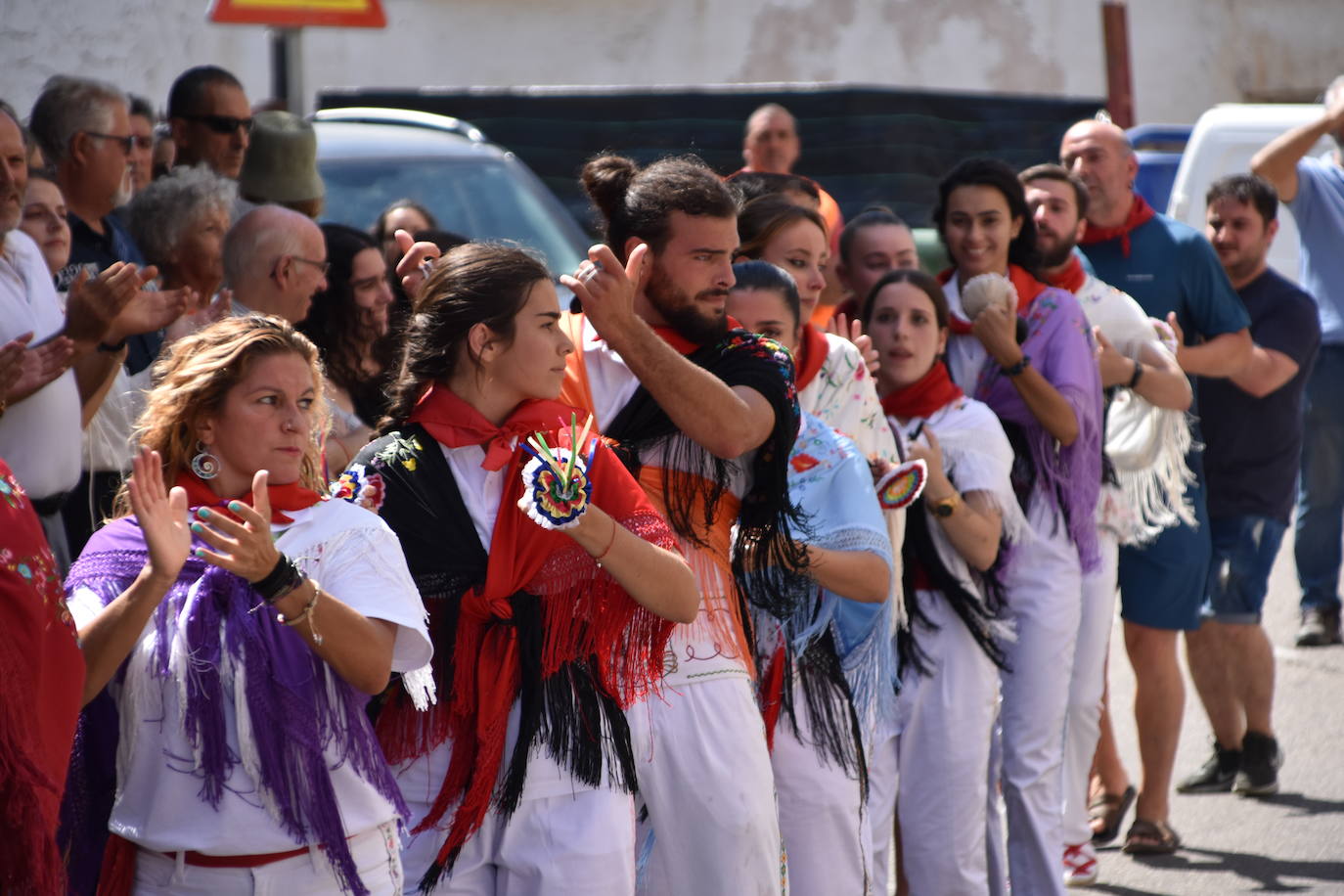 Fotos: El baile de la Gaita y Gigantes en Cervera para celebrar &#039;Sangilillo&#039;