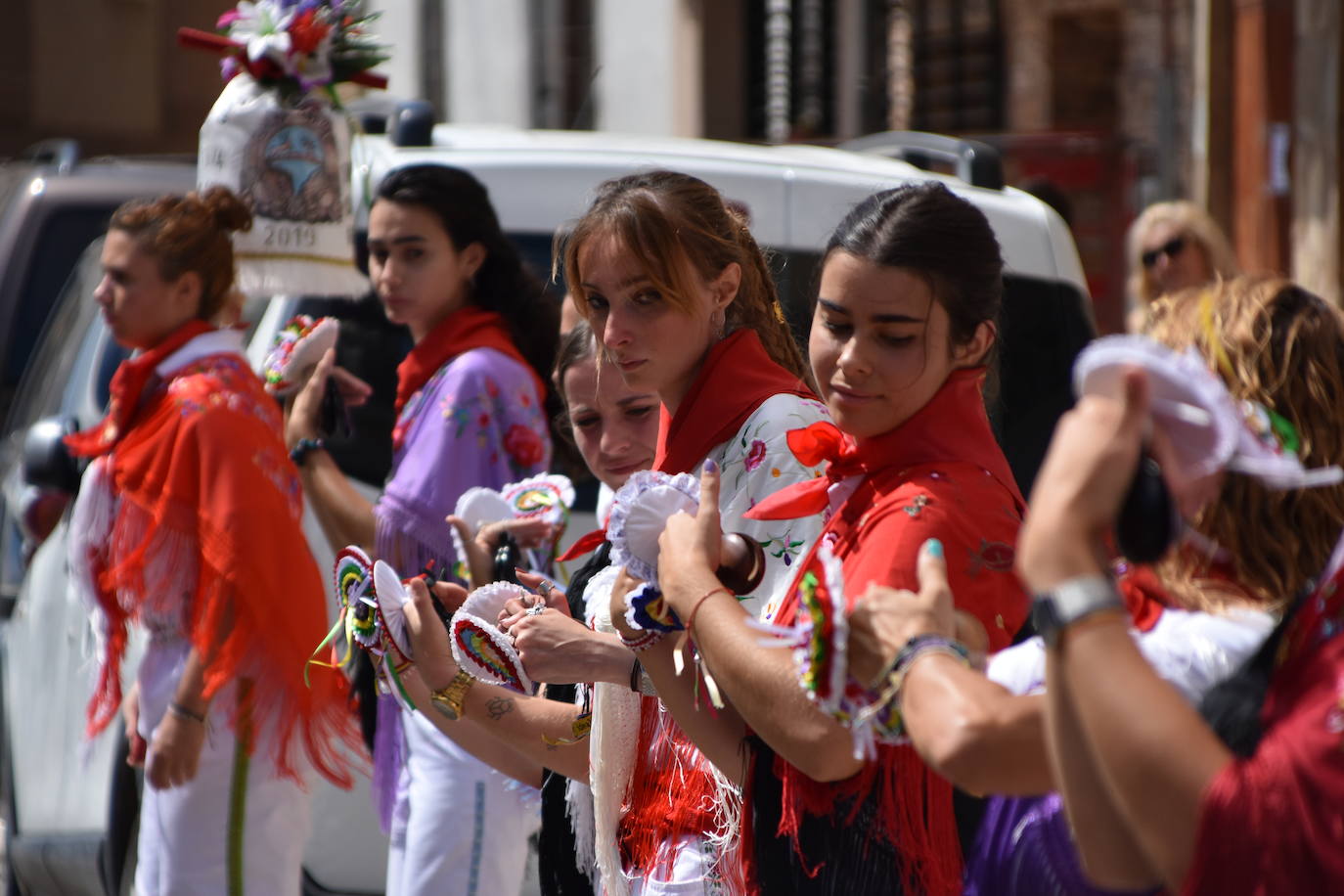Fotos: El baile de la Gaita y Gigantes en Cervera para celebrar &#039;Sangilillo&#039;