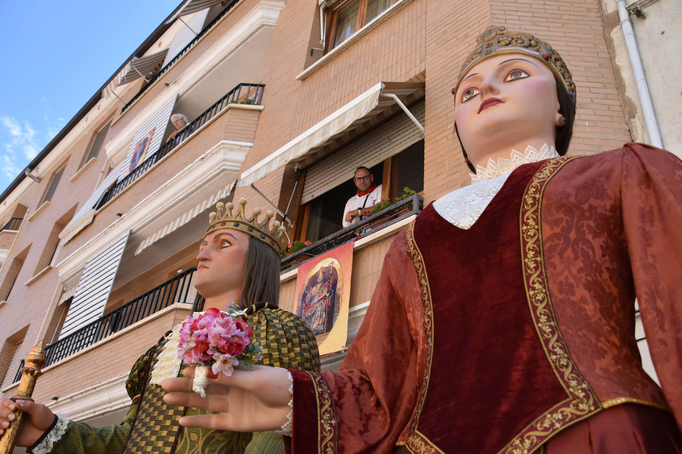 Fotos: El baile de la Gaita y Gigantes en Cervera para celebrar &#039;Sangilillo&#039;