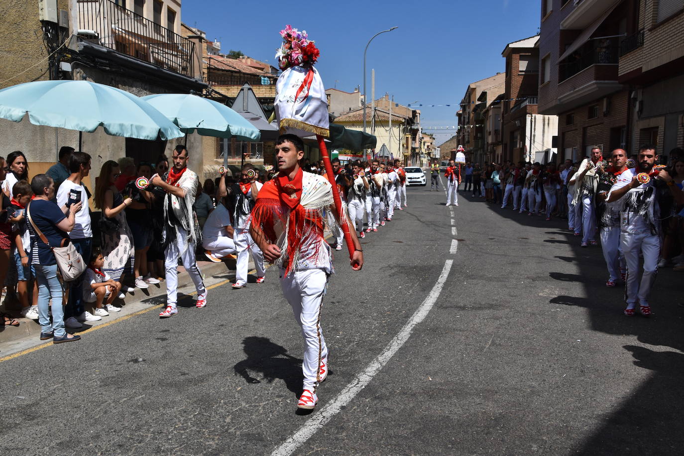 Fotos: El baile de la Gaita y Gigantes en Cervera para celebrar &#039;Sangilillo&#039;