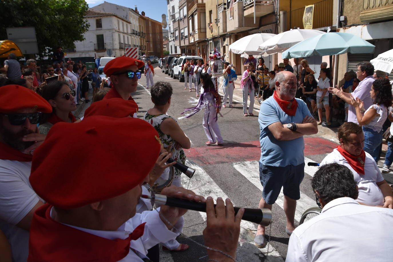 Fotos: El baile de la Gaita y Gigantes en Cervera para celebrar &#039;Sangilillo&#039;