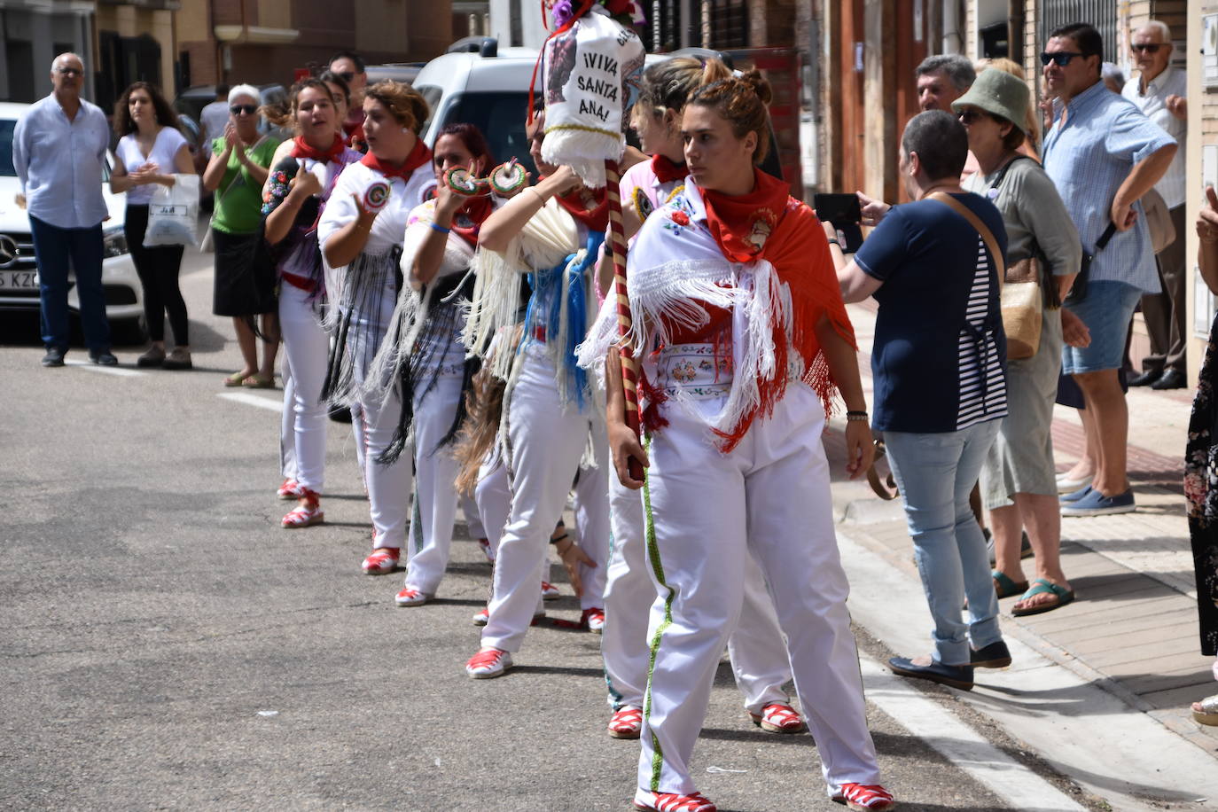 Fotos: El baile de la Gaita y Gigantes en Cervera para celebrar &#039;Sangilillo&#039;