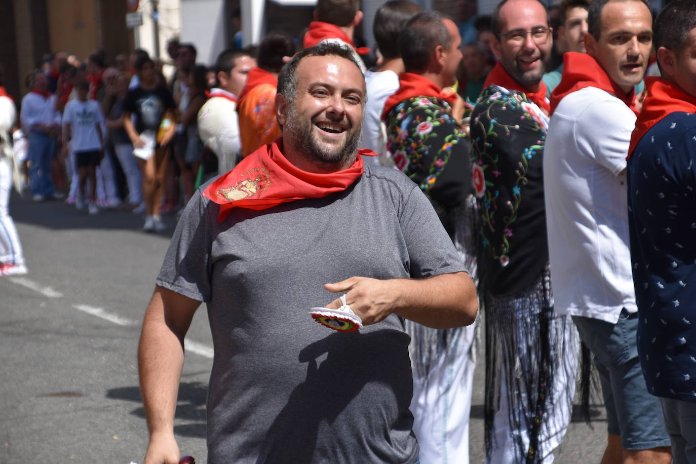 Fotos: El baile de la Gaita y Gigantes en Cervera para celebrar &#039;Sangilillo&#039;