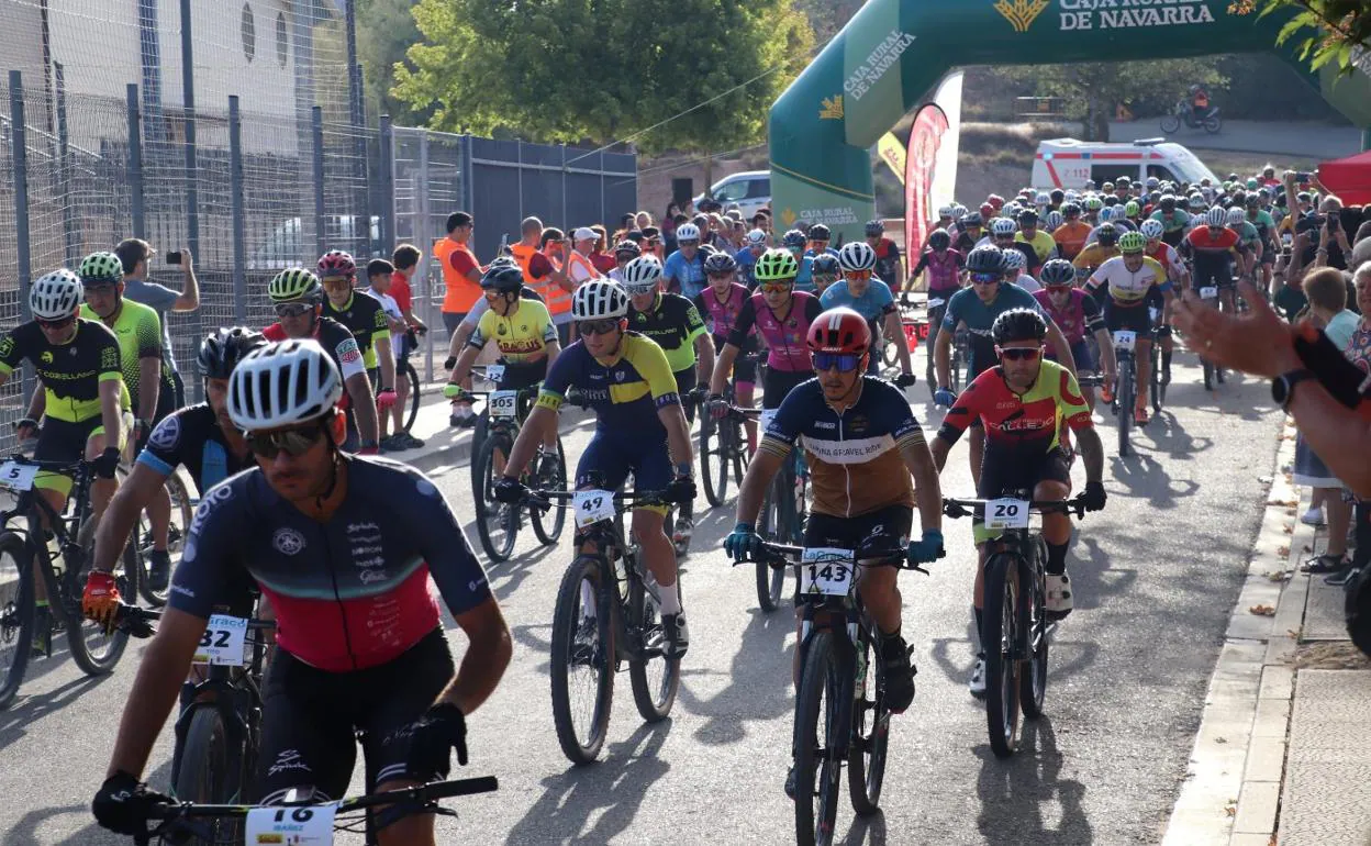 Unos 160 ciclistas tomaron la salida desde la zona de La Molineta. 