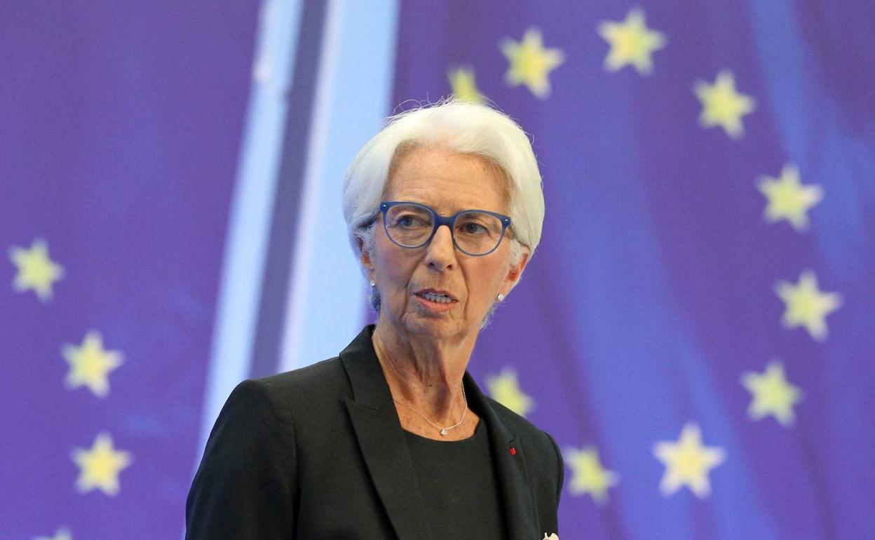 La presidenta del BCE, Christine Lagarde.