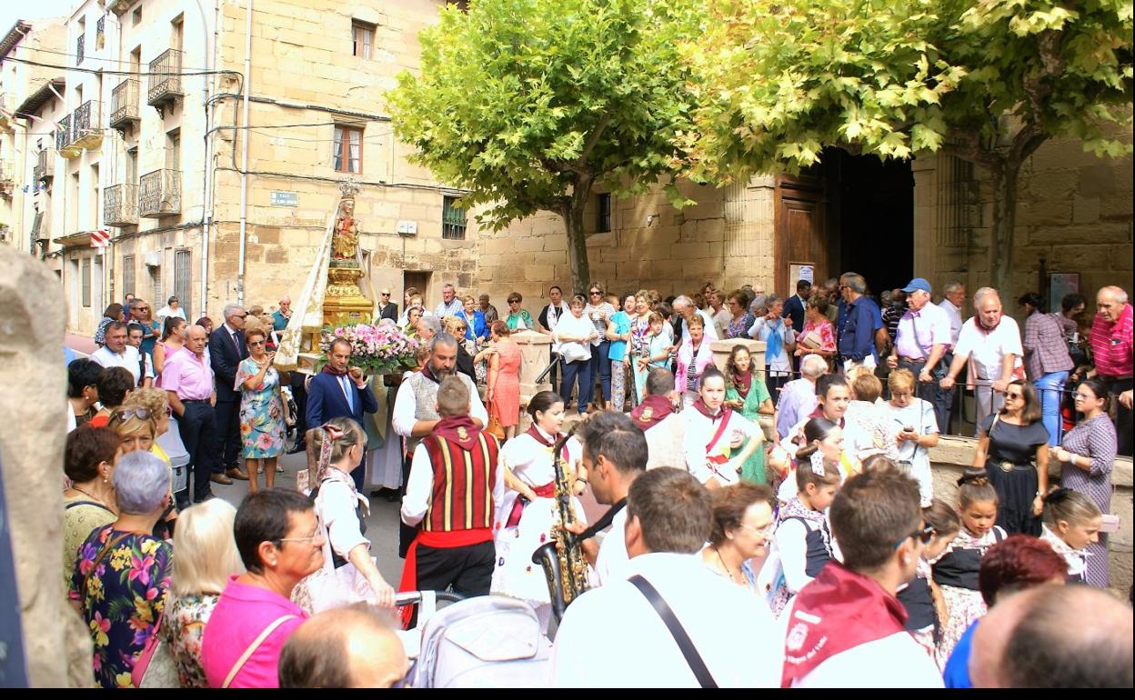 Cenicero honra a la Virgen del Valle
