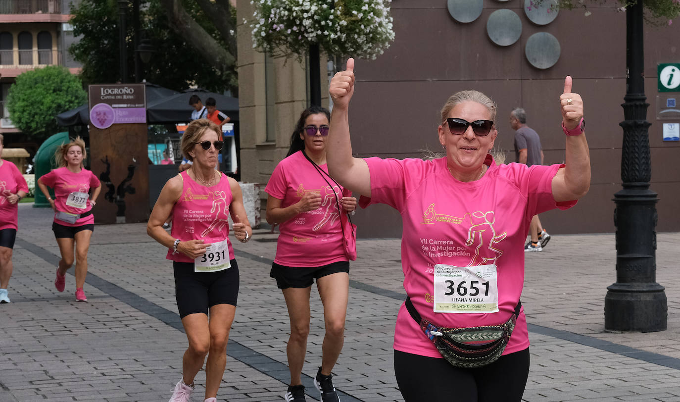 Fotos: Marea rosa contra el cáncer en Logroño